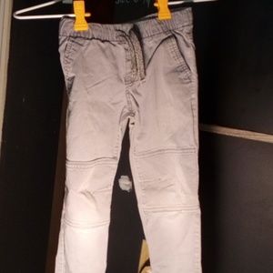 Gray Cargo Joggers